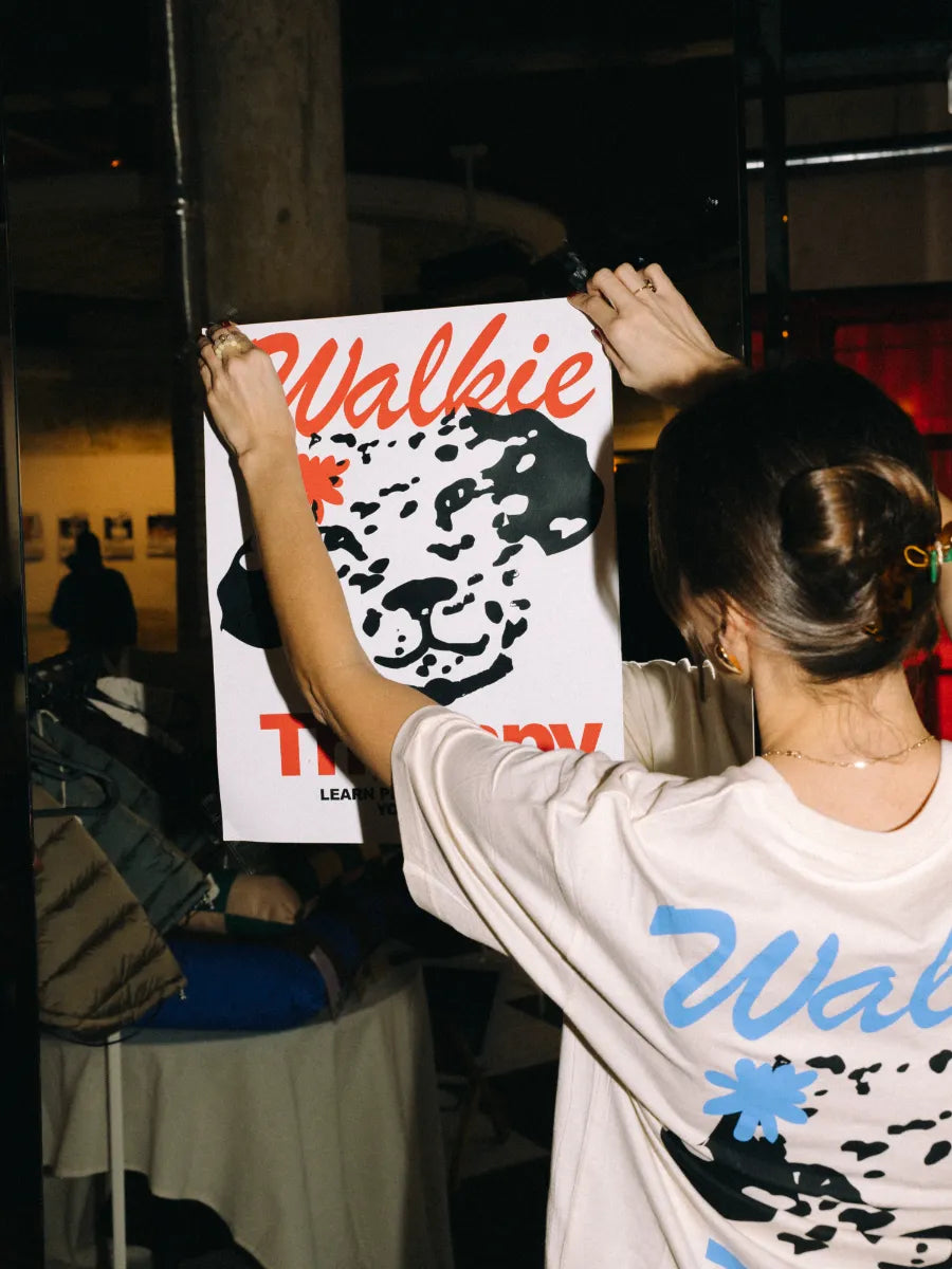 Walkie Therapy biopamut póló