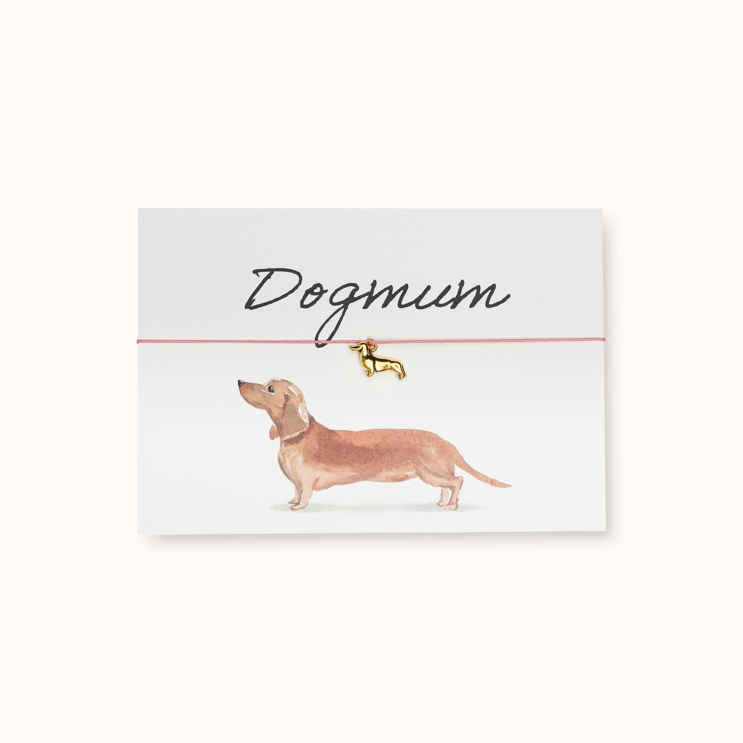 Dogmum – tacskó karkötő ajándékkártyán