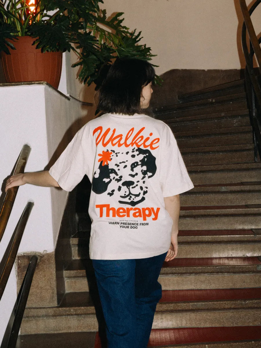 Walkie Therapy biopamut póló