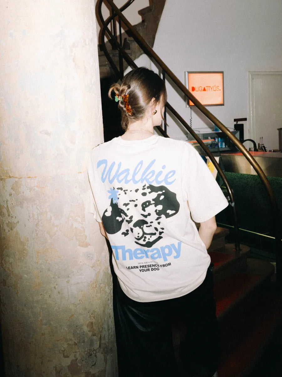 Walkie Therapy biopamut póló